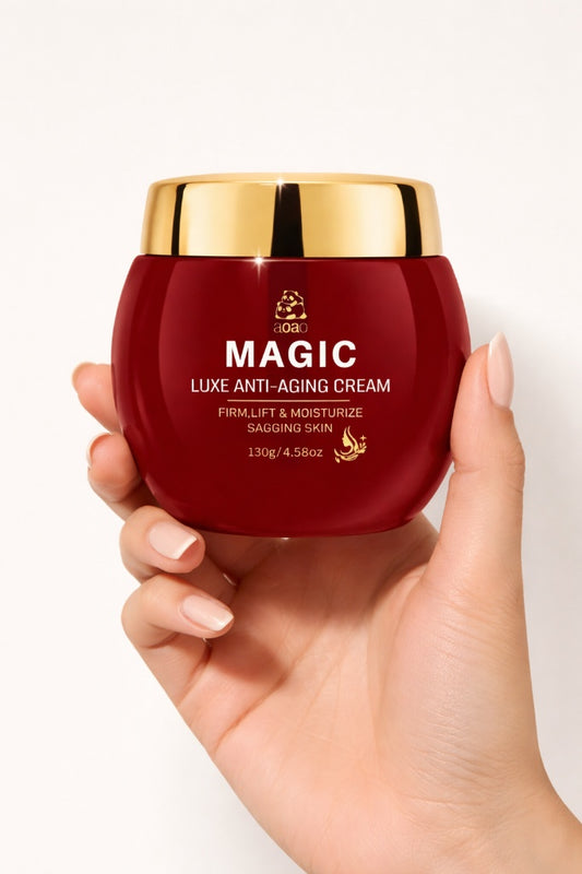 Crème anti-âge aoao Magic Luxe 130g | Hydrate & raffermit