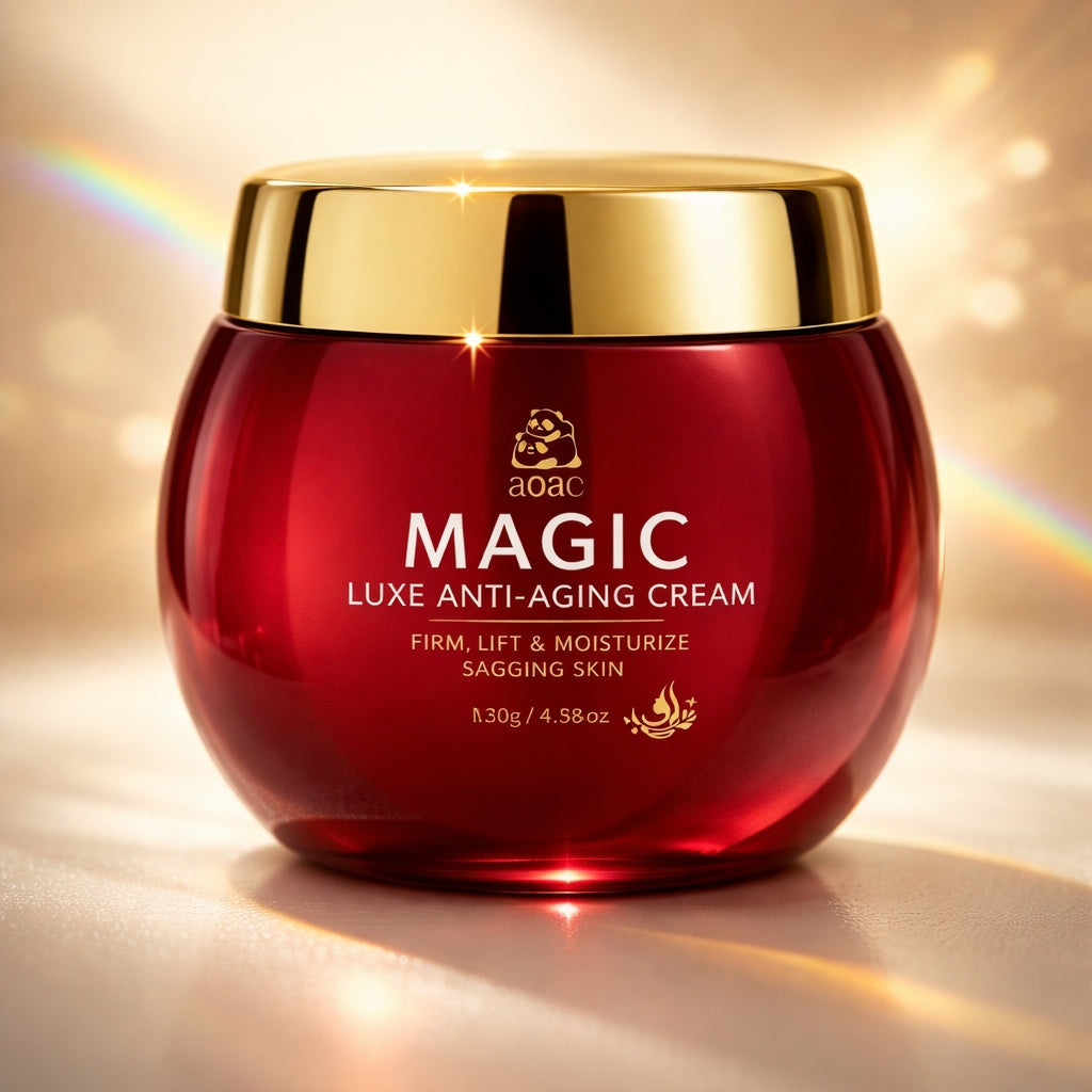 Crème anti-âge aoao Magic Luxe 130g | Hydrate & raffermit