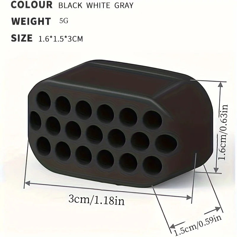 6PCS Jaw Exerciser Facial Muscle Trainer Unisex Neck Toning Equipment Facial Beauty Tool Chin Exerciser for Shaping Jawline