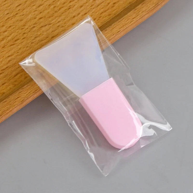 3/1pcs Silicone Facial Mask Brush Face Cleaning Scraper DIY Mud Film Applicator Scrapers Brushes Travel Portable Skin Care Tools
