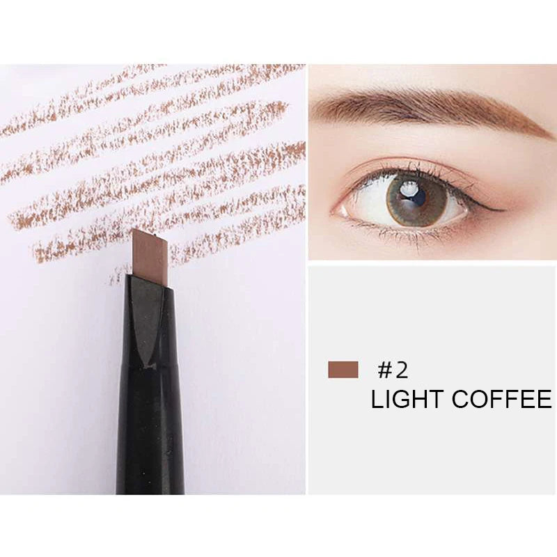 Double Head Eyebrow Pencil Waterproof Eyebrow Pen Tint Tattoo Eyebrows Makeup Cosmetics Natural Long Lasting Eye Brow Pencil