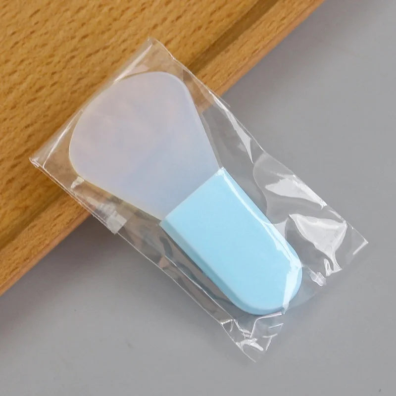 3/1pcs Silicone Facial Mask Brush Face Cleaning Scraper DIY Mud Film Applicator Scrapers Brushes Travel Portable Skin Care Tools
