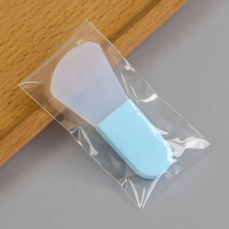 3/1pcs Silicone Facial Mask Brush Face Cleaning Scraper DIY Mud Film Applicator Scrapers Brushes Travel Portable Skin Care Tools