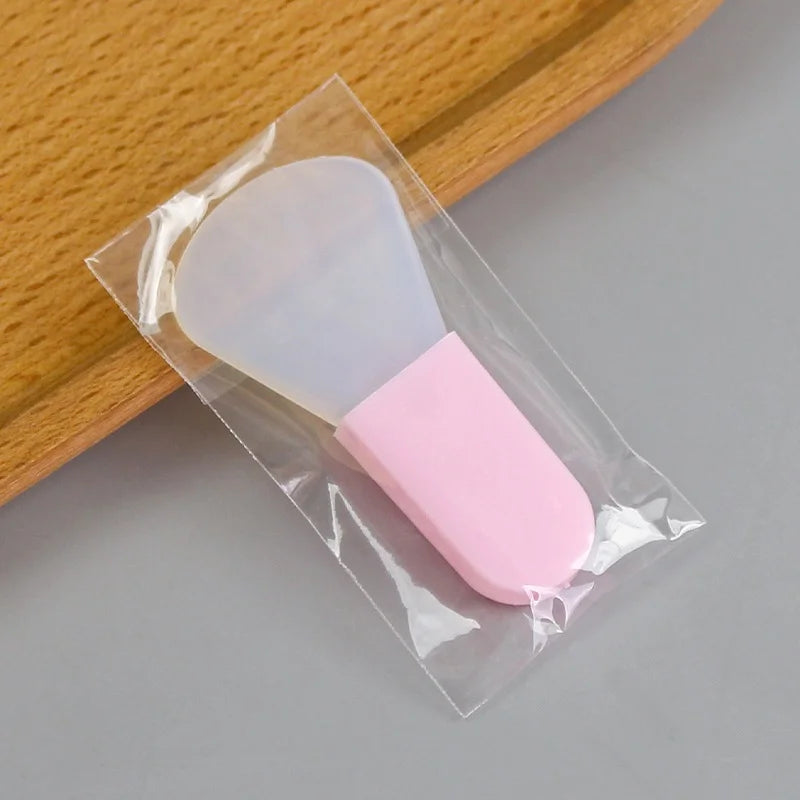 3/1pcs Silicone Facial Mask Brush Face Cleaning Scraper DIY Mud Film Applicator Scrapers Brushes Travel Portable Skin Care Tools