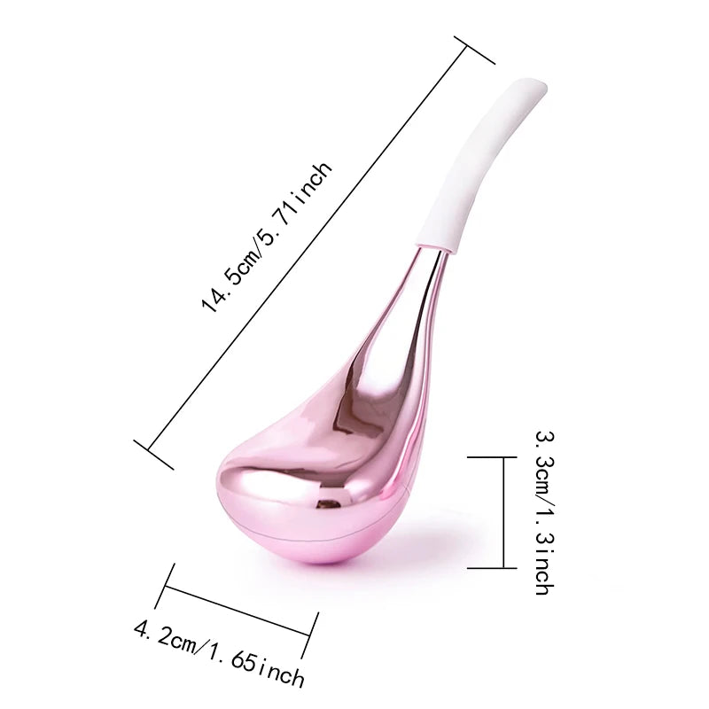 Face massage stick ice hockey, cosmetologist's auxiliary massage tools, facial mask massager, ice roller cooling massage tools