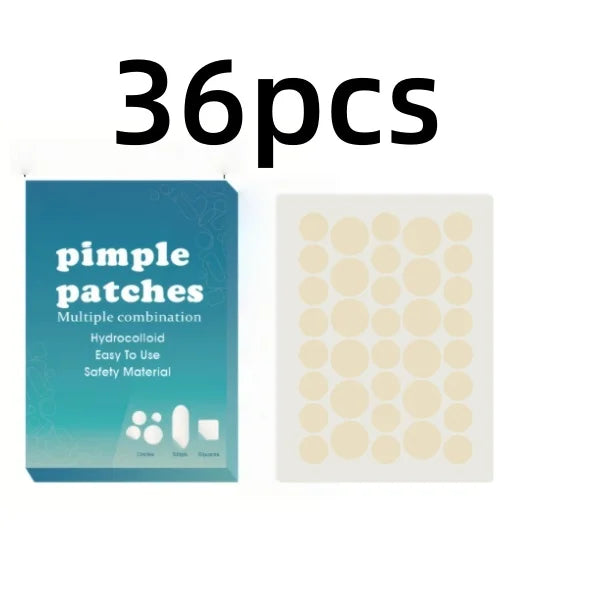 40 pieces of multi-color star acne patches, facial acne patches, concealer acne patches, and pimples patches, ultra-thin.