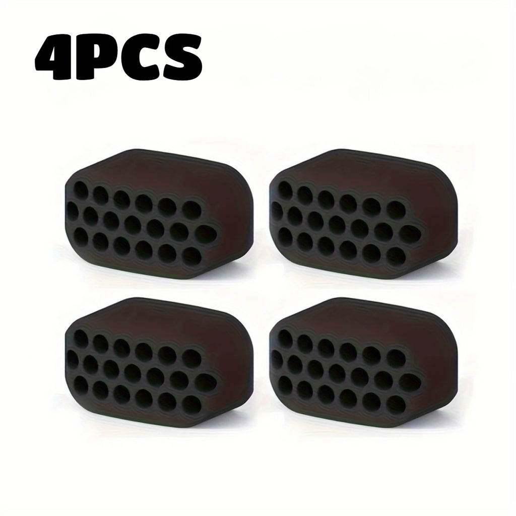 6PCS Jaw Exerciser Facial Muscle Trainer Unisex Neck Toning Equipment Facial Beauty Tool Chin Exerciser for Shaping Jawline