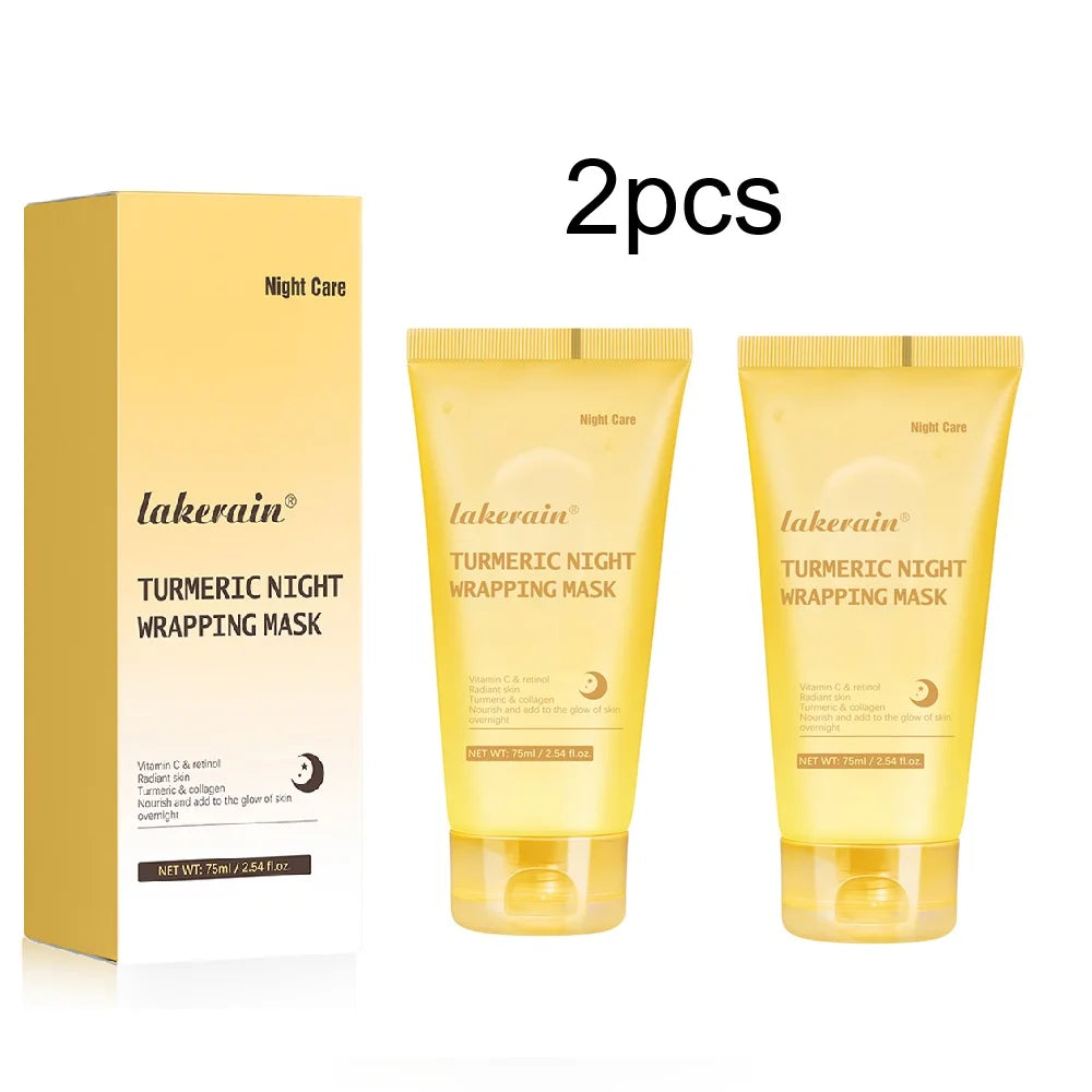 Masque coréen 100% intense au collagène, masque peel-off anti-rides et liftant pour le visage, soin de nuit bio pour femme.