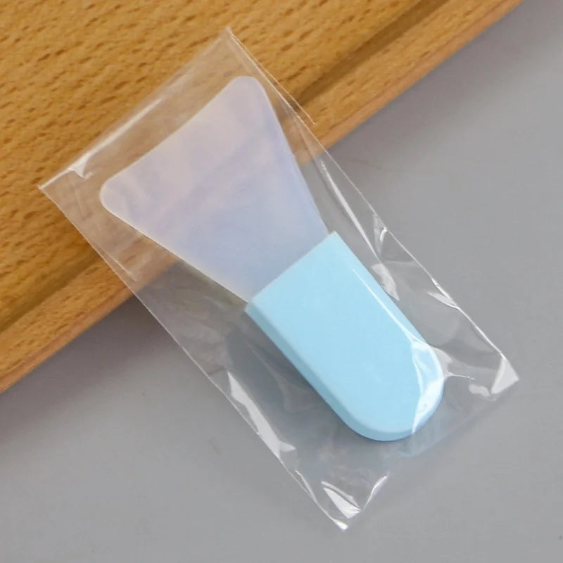 3/1pcs Silicone Facial Mask Brush Face Cleaning Scraper DIY Mud Film Applicator Scrapers Brushes Travel Portable Skin Care Tools