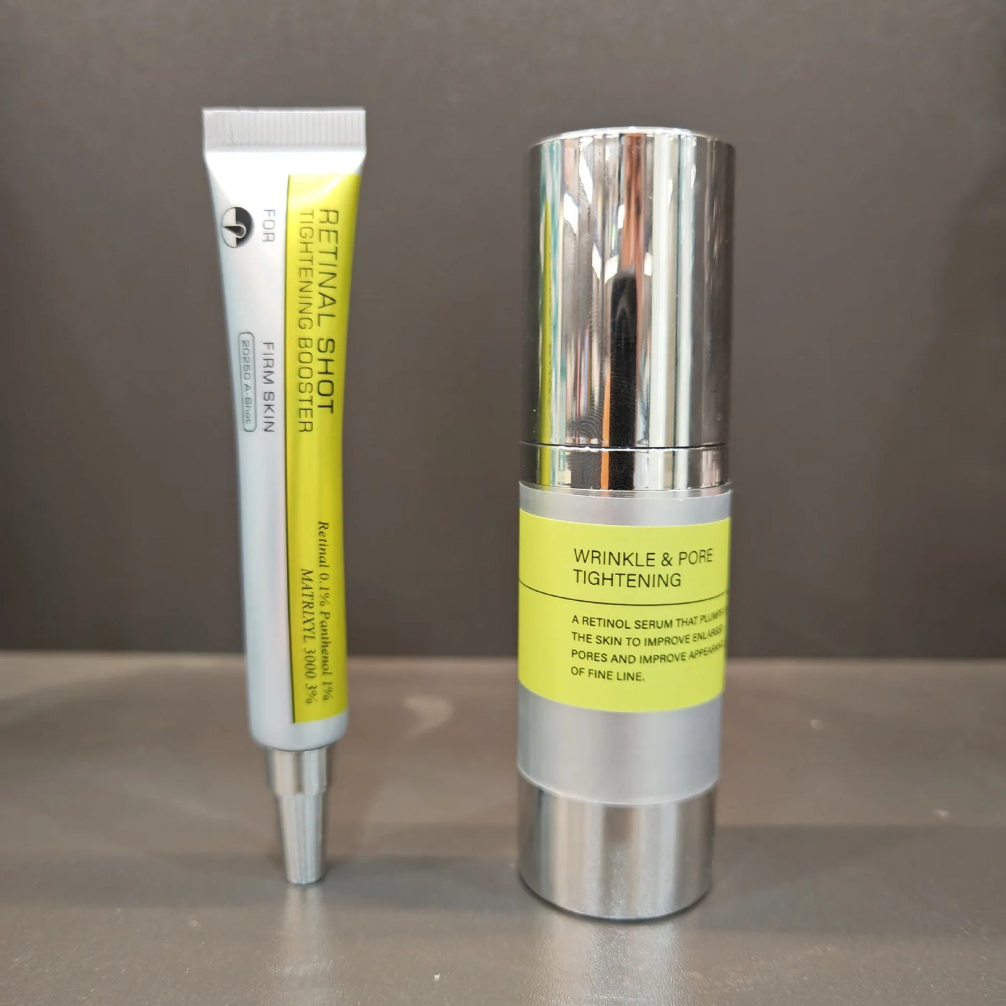 Crème contour des yeux et visage au rétinol, soin éclaircissant et raffermissant pour une peau plus lisse, atténue les ridules et améliore la fermeté (1/2/3 pièces).