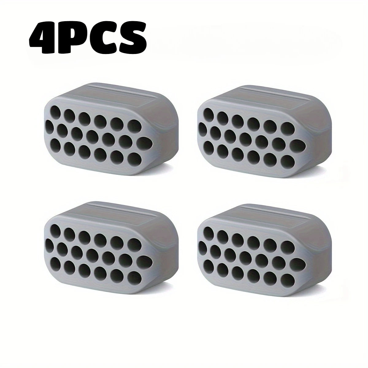 6PCS Jaw Exerciser Facial Muscle Trainer Unisex Neck Toning Equipment Facial Beauty Tool Chin Exerciser for Shaping Jawline