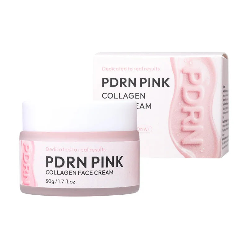 Coffret de soins PDRN Pink : Masque hydratant et nourrissant au collagène et à l'ADN de saumon pour un effet liftant et raffermissant. Ce coffret illumine le teint et nourrit la peau.