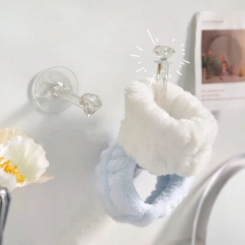 2Pcs Soft Microfiber Spa Wrist Washbands Reusable Face Washing Towel for Washing Face Water Absorption Washing Prevent Wetness