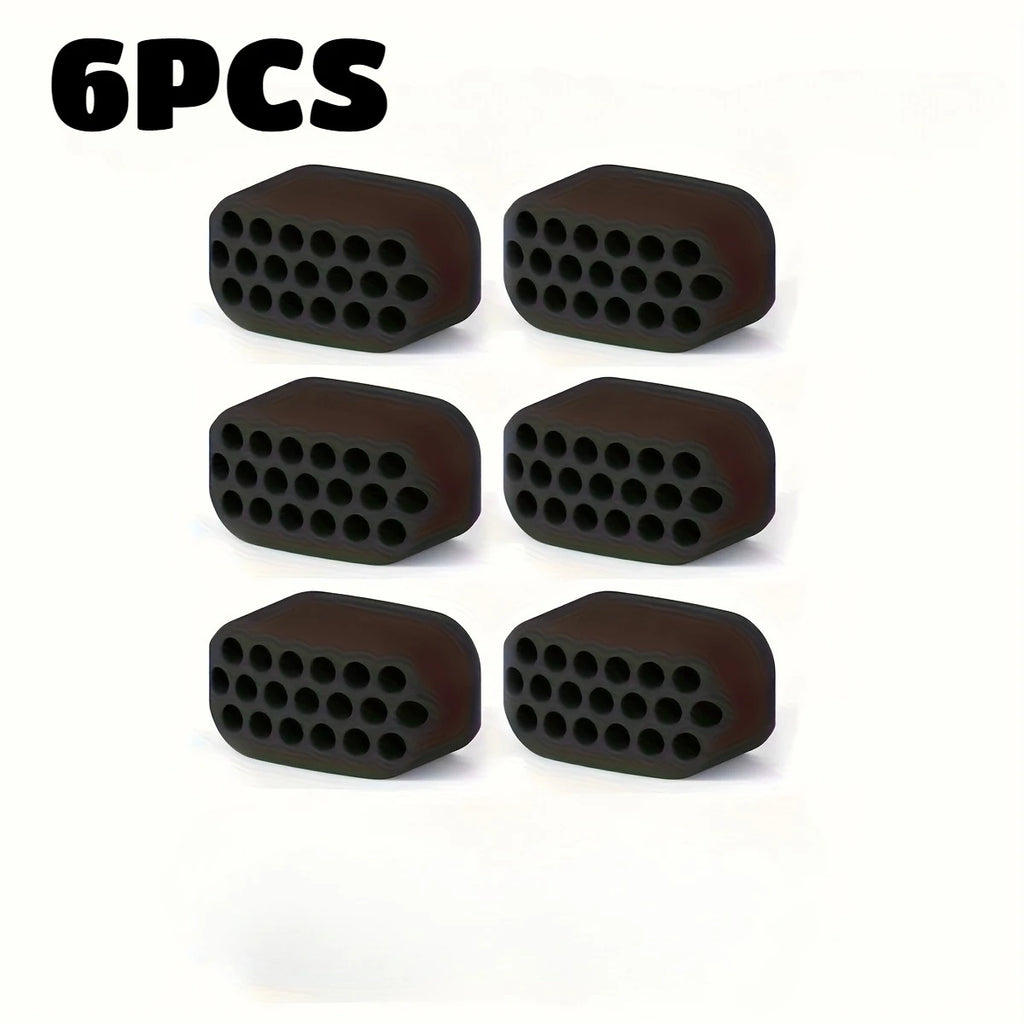 6PCS Jaw Exerciser Facial Muscle Trainer Unisex Neck Toning Equipment Facial Beauty Tool Chin Exerciser for Shaping Jawline