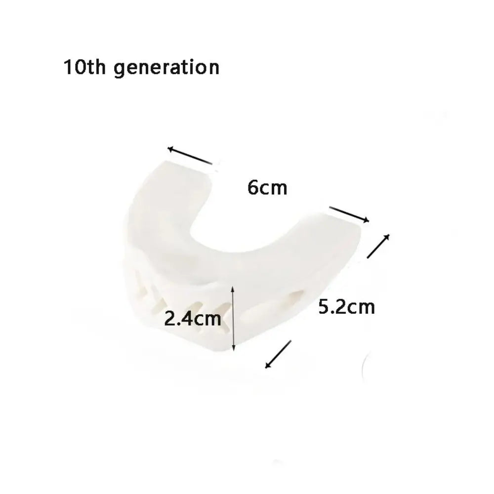 40/50/60Lbs Jaw Exerciser Portable Facial Chew Bite Muscle Redefine Jawline Trainer Face Fitness Ball Anti-stress