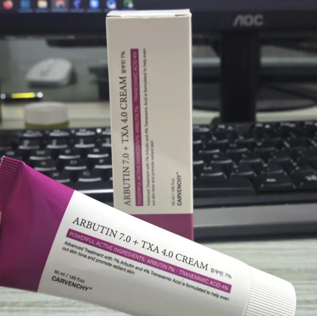 CARVENCHY Crème Anti-taches Arbutine 7% TXA 4% 50ml Soin visage