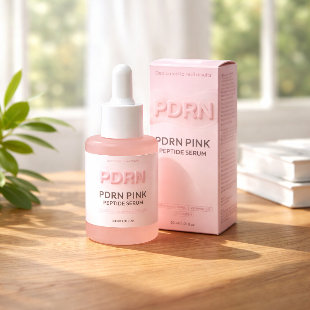 Coffret de soins PDRN Pink : Masque hydratant et nourrissant au collagène et à l'ADN de saumon pour un effet liftant et raffermissant. Ce coffret illumine le teint et nourrit la peau.