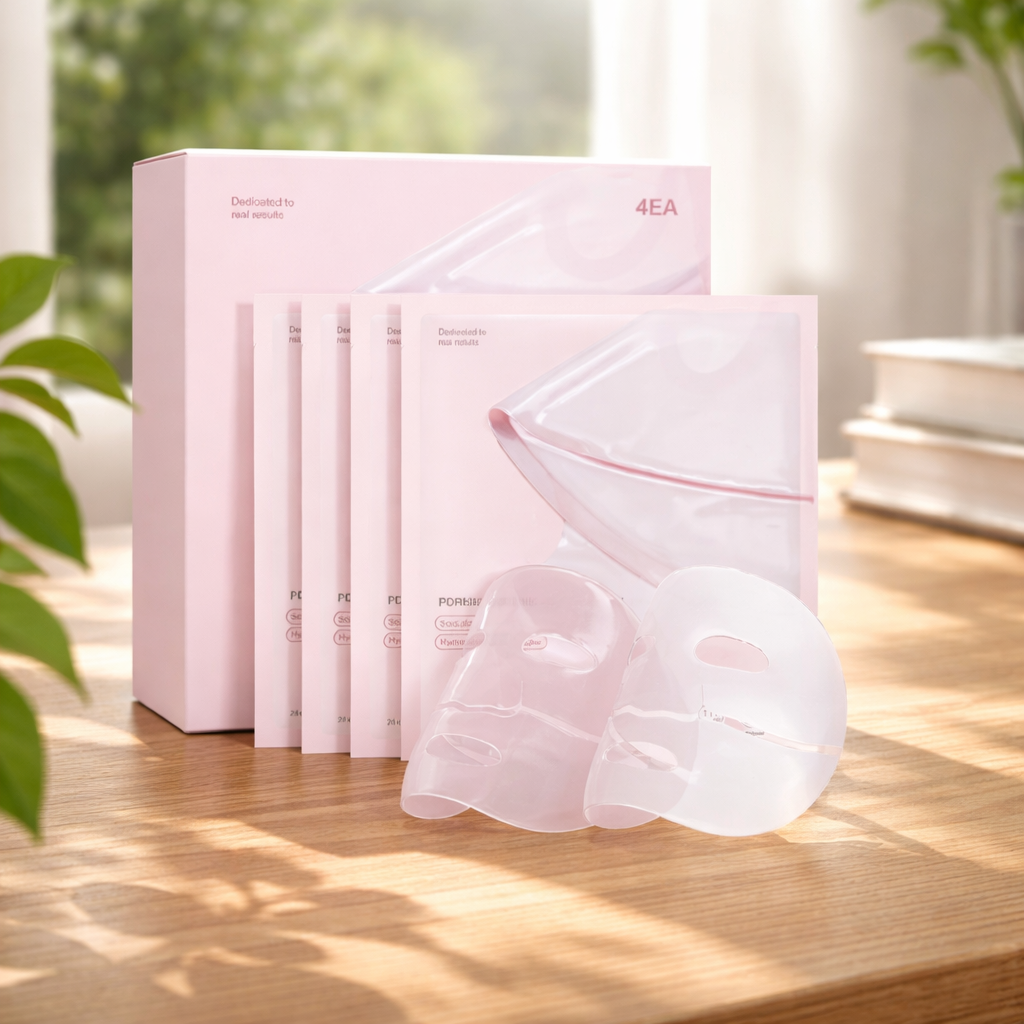 Masque Bio Collagen Real Deep - Réduit les pores - Hydratation intense - Soin visage de nuit - Hydratation, fraîcheur et éclat