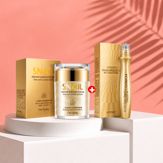 Crème Visage Escargot Réparatrice Éclaircissante 60g Neuve