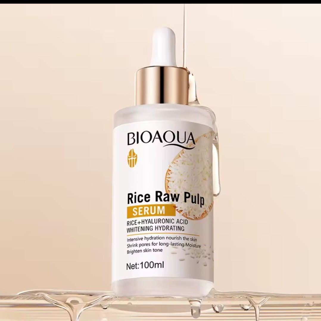 Sérum Hydratant Riz Acide Hyaluronique 100ml Peau Éclatante